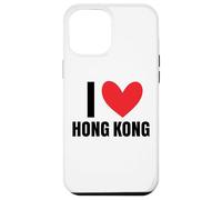 I Love Hong Kong Island City China Asia Urban Architecture Case for iPhone 12 Pro Max