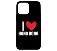 I Love Hong Kong Island City China Asia Urban Architecture Case for iPhone 13 Pro Max