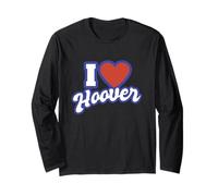 I Love Hoover Alabama Long Sleeve T-Shirt
