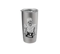 I Love Horror Egyptian Zombie Mummy Monster Stainless Steel Insulated Tumbler