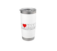 I Love Hot Asian Dads Stainless Steel Insulated Tumbler