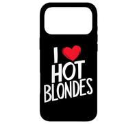I Love Hot Blondes Case for iPhone 17 Pro Max