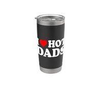 I Love Hot Dads Stainless Steel Insulated Tumbler