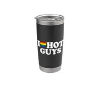 I Love Hot Guys LGBT Edition Stainless Steel Insulated Tumbler
