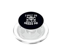 I Love Hot Sauce This Much Funny Spicy Food Lover Quote PopSockets PopGrip for MagSafe