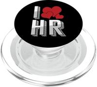 I Love HR Human Resources Management Recruitment Officer PopSockets PopGrip for MagSafe