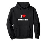 I Love Huddersfield West Yorkshire Souvenir Memory Pullover Hoodie