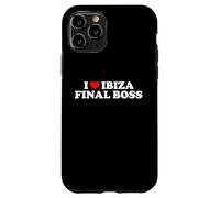I Love Ibiza Final Boss Funny Viral Meme Humor Sarcasm Heart Case for iPhone 11 Pro