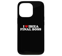 I Love Ibiza Final Boss Funny Viral Meme Humor Sarcasm Heart Case for iPhone 13 Pro