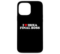 I Love Ibiza Final Boss Funny Viral Meme Humor Sarcasm Heart Case for iPhone 13 Pro Max