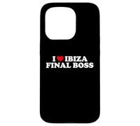 I Love Ibiza Final Boss Funny Viral Meme Humor Sarcasm Heart Case for iPhone 15 Pro