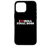 I Love Ibiza Final Boss Funny Viral Meme Humor Sarcasm Heart Case for iPhone 16 Pro Max