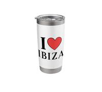 I Love Ibiza Spain Stainless Steel Insulated Tumbler