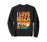 I Love Ibiza Sunset Coastal Escape Sweatshirt