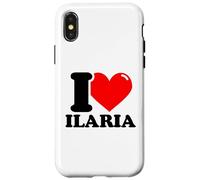 I love Ilaria funny fist name design Case for iPhone X/XS