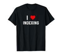 I Love Indexing Heart Index Mutual Funds Invest Stock Market T-Shirt