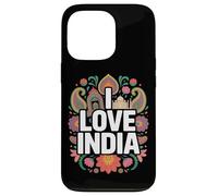 I Love India Colorful Heritage Pride Case for iPhone 13 Pro