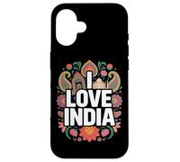 I Love India Colorful Heritage Pride Case for iPhone 16