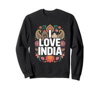 I Love India Colorful Heritage Pride Sweatshirt