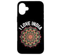 I Love India Mandala Pride Celebration Case for iPhone 16 Plus