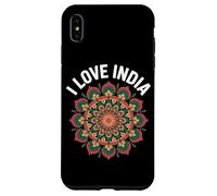 I Love India Mandala Pride Celebration Case for iPhone XS Max