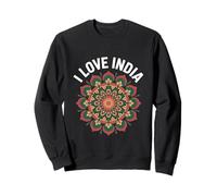 I Love India Mandala Pride Celebration Sweatshirt