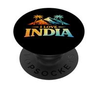 I Love India PopSockets Adhesive PopGrip