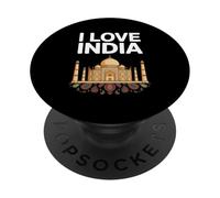 I Love India Taj Mahal Design PopSockets Adhesive PopGrip