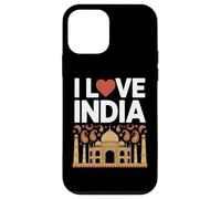 I Love India Taj Mahal Paisley Heritage Pride Case for iPhone 12 mini