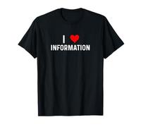 I Love Information- Heart News Journalist Journalism Write T-Shirt