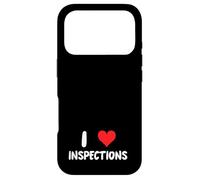 I Love Inspections - Heart Inspect Inspector Home Audit Risk Case for iPhone 17 Pro