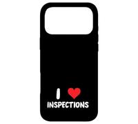 I Love Inspections - Heart Inspect Inspector Home Audit Risk Case for iPhone 17 Pro Max