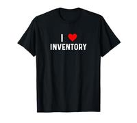 I Love Inventory - Heart Retail Shop Store Sales Warehouse T-Shirt