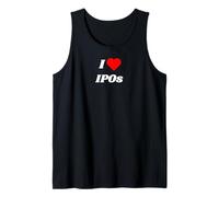 I love IPOs with a red heart Tank Top
