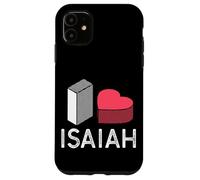 I Love Isaiah Personalized First Name Isaiah Case for iPhone 11