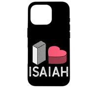 I Love Isaiah Personalized First Name Isaiah Case for iPhone 16 Pro