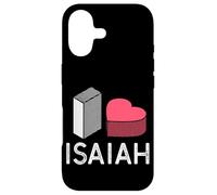 I Love Isaiah Personalized First Name Isaiah Case for iPhone 17