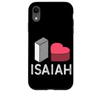 I Love Isaiah Personalized First Name Isaiah Case for iPhone XR