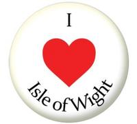 I Love Isle of Wight Badge, Magnet, Keyring, Mirror, Bottle Opener