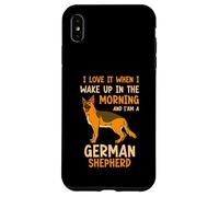 I love it when i wake up in the morning German Shepherd Case for iPhone XS Max