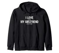 I Love It When My Girlfriend Lets Me Go Fishing T Shirt Zip Hoodie