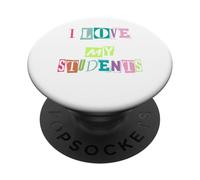 I Love It When My Students Stop Talking Funny School Teacher PopSockets Adhesive PopGrip