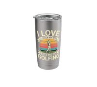 I Love It When My Wife Lets Me Go Golfing Golf Stainless Steel Insulated Tumbler