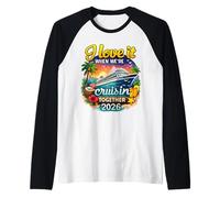 I Love it When We're Cruisin Together 2026 Beach Lovers Raglan Baseball Tee