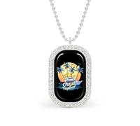 I Love It When We're Cruising Together Family Womens Necklace Adjustable Jewelry Chain Pendant for Travel Party Silver-style