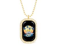 I Love It When We're Cruising Together Family Womens Necklace Adjustable Jewelry Chain Pendant for Travel Party Golden-style