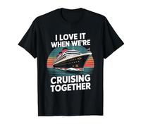 I Love It When We're Cruising Together Value Graphic T-Shirt, Men, Black, L