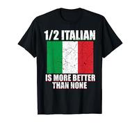 I Love Italy and Everything Italian Culture Italia Flag T-Shirt