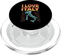 I Love Italy Italian Landmarks Map PopSockets PopGrip for MagSafe