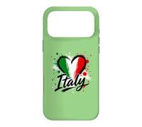 I Love Italy Vacation Travel Flag Heart Tourist Design Case for iPhone 17 Pro Max
